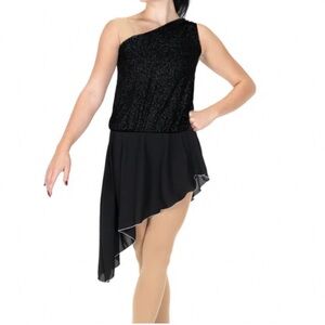 Jerry’s 105 Ballroom Blouson figure Skating dress. Size adult large